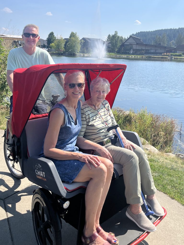 Cycling Without Age North Idaho Founder Dave Brown